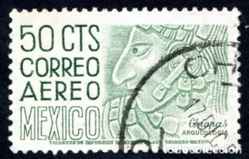 Sellos: M&eacute;xico. Cabeza de India A&ntilde;o 1960. YT-PA183HB. Usado