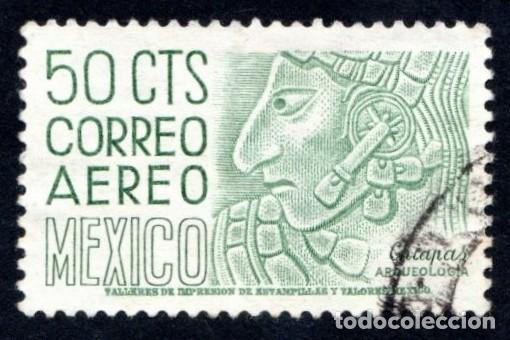 Sellos: M&eacute;xico. Cabeza de India A&ntilde;o 1960. YT-PA183HB. Usado