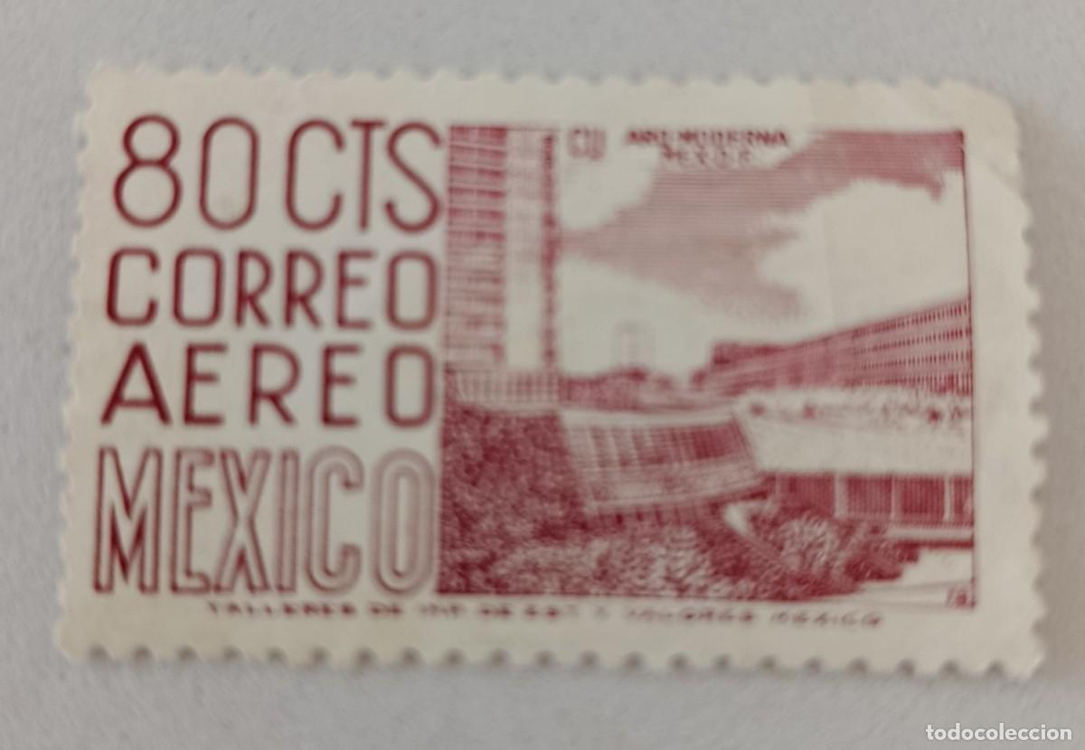 Sellos: Sellos M&eacute;xico 1953 -1975 Serie &rdquo;M&eacute;xico&rdquo;. Sellos de 1950. Filigrana F. A&eacute;reos. Perforaci&oacute;n: 10&frac12; x 10&frac14;