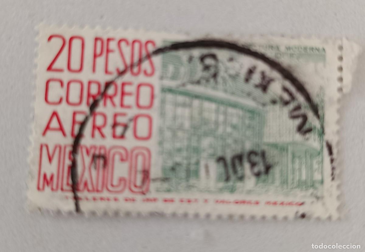 Sellos: Sellos M&eacute;xico 1953 -1975 Serie &rdquo;M&eacute;xico&rdquo;. Sellos de 1950. Filigrana F. A&eacute;reos. Perforaci&oacute;n: 10&frac12; x 10&frac14;