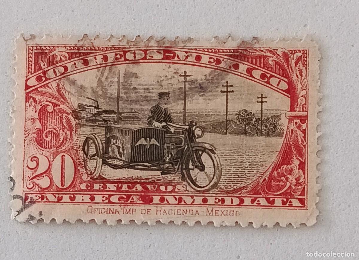 Sellos: Sellos M&eacute;xico 1919 Entrega urgente.