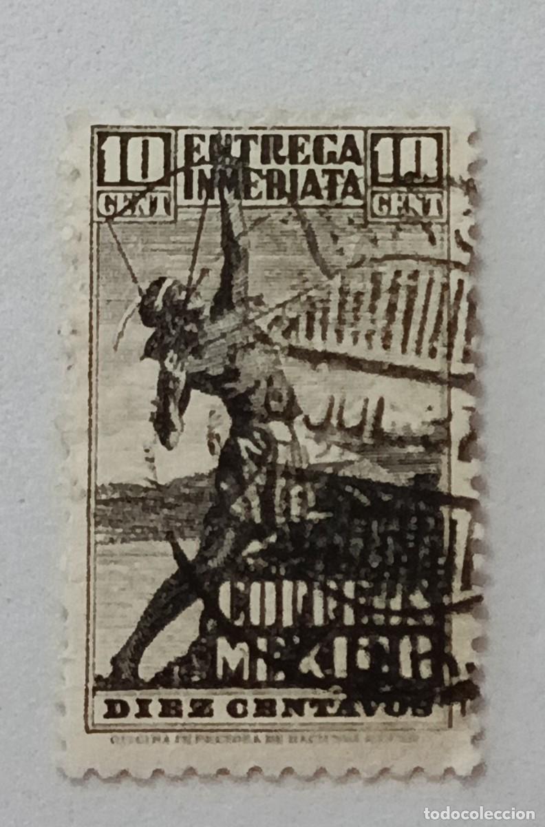 Sellos: Sellos M&eacute;xico 1934 Correo urgente.