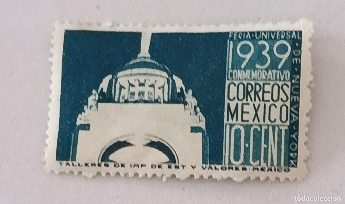 Francobolli: Sellos M&eacute;xico 1939 Exposici&oacute;n mundial de Nueva York.
