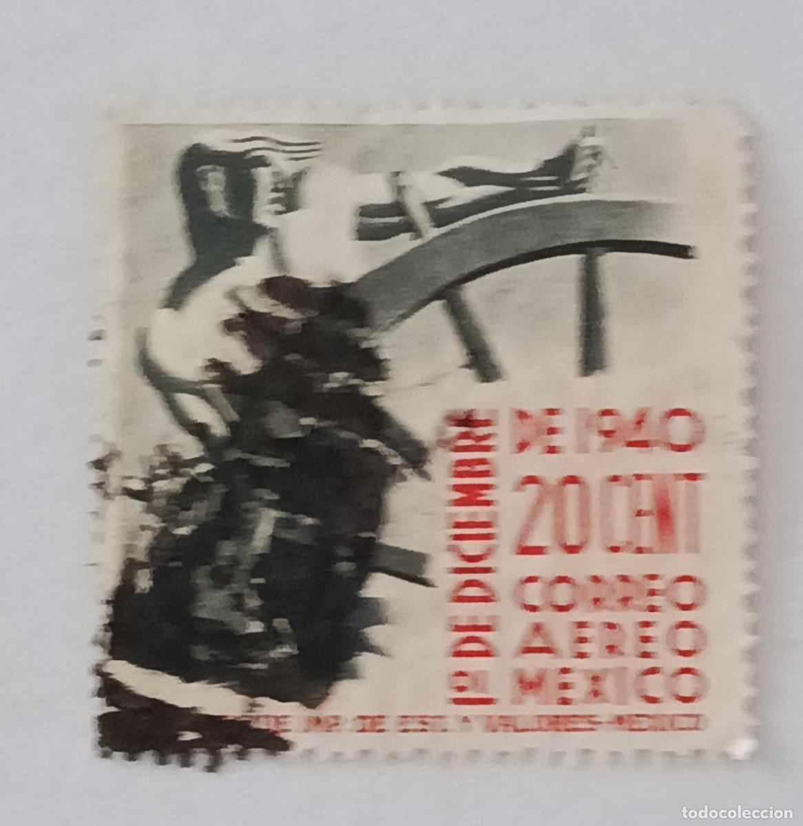 Sellos: Sellos M&eacute;xico 1941 Inauguraci&oacute;n del mandato presidencial del Presidente Camacho. A&eacute;reos.