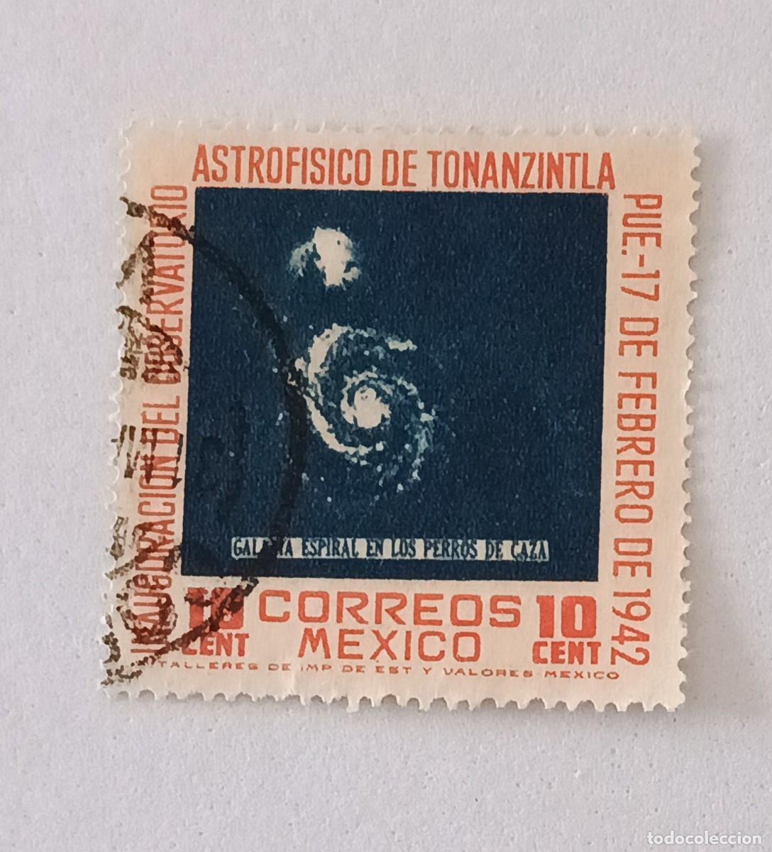 Sellos: Sellos M&eacute;xico 1942 Inauguraci&oacute;n del observatorio astrof&iacute;sico de Tonanzintla, Puebla.