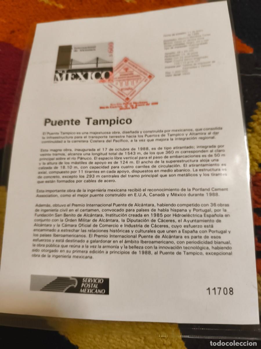 Sellos: Hoja primer d&iacute;a de M&eacute;xico