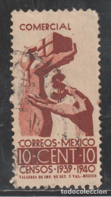 Sellos: MEXICO // YVERT 542 // 1939 ... USADO