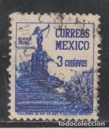 Sellos: MEXICO // YVERT 595 // 1944-46 ... USADO - Foto 1