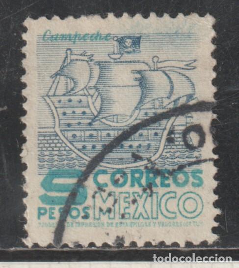 Sellos: MEXICO // YVERT 636 // 1950-52 ... USADO