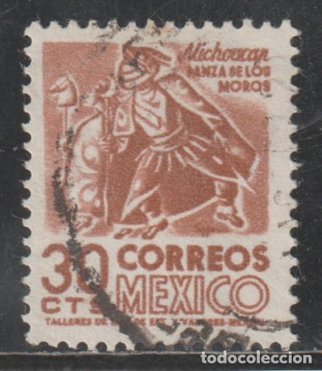 Sellos: MEXICO // YVERT 632 // 1950-52 ... USADO