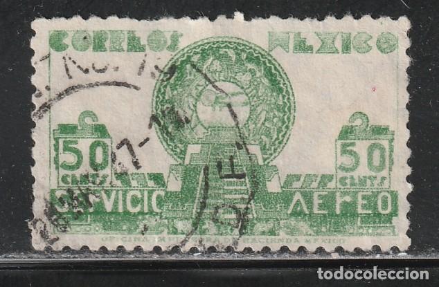 Sellos: MEXICO // YVERT 131 AEREO // 1944-47 ... USADO