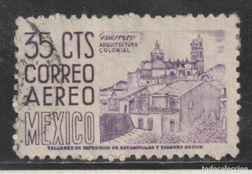 Sellos: MEXICO // YVERT 172 AEREO // 1950-52 ... USADO