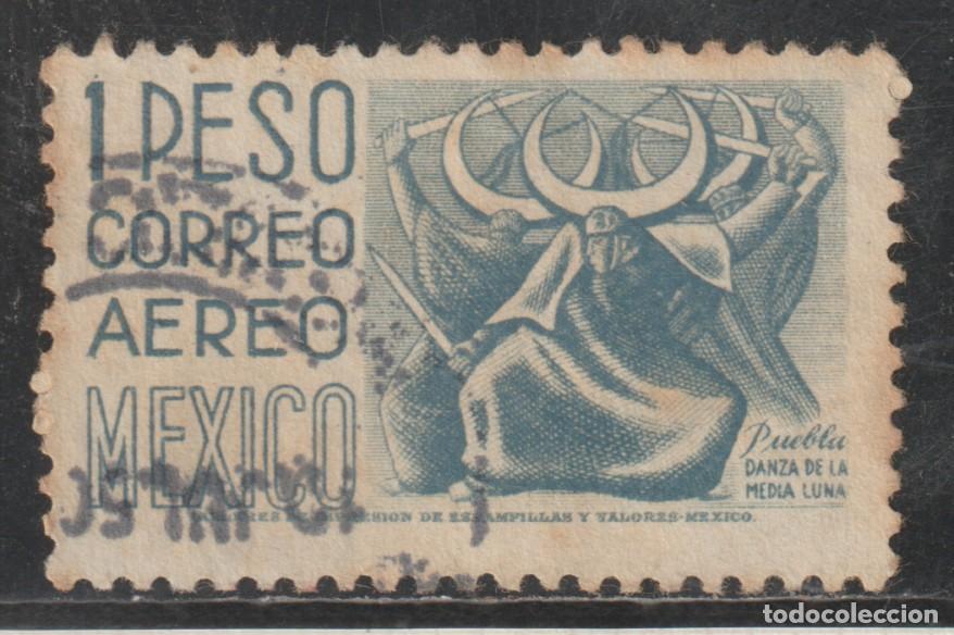 Sellos: MEXICO // YVERT 175 AEREO // 1950-52 ... USADO