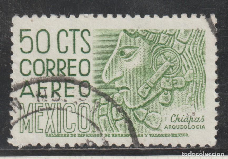 Sellos: MEXICO // YVERT 183 HB AEREO // 1953-56 ... USADO