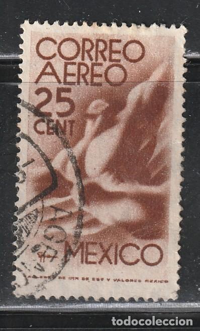 Sellos: MEXICO // YVERT 133 AEREO // 1944-47 ... USADO