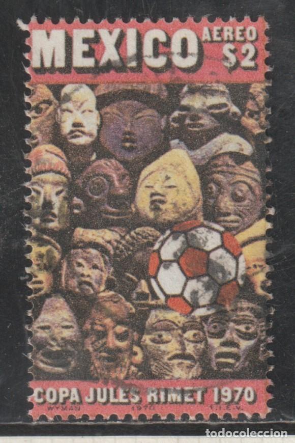 Sellos: MEXICO // YVERT 308 AEREO // 1970 ... USADO