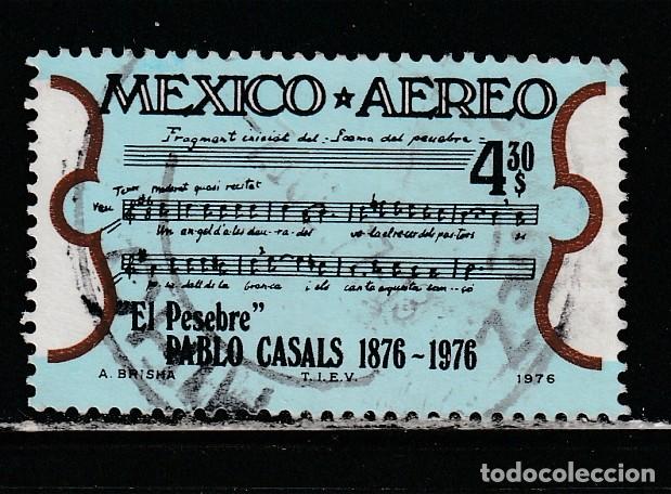 Sellos: MEXICO // YVERT 419 F AEREO // 1976 ... USADO