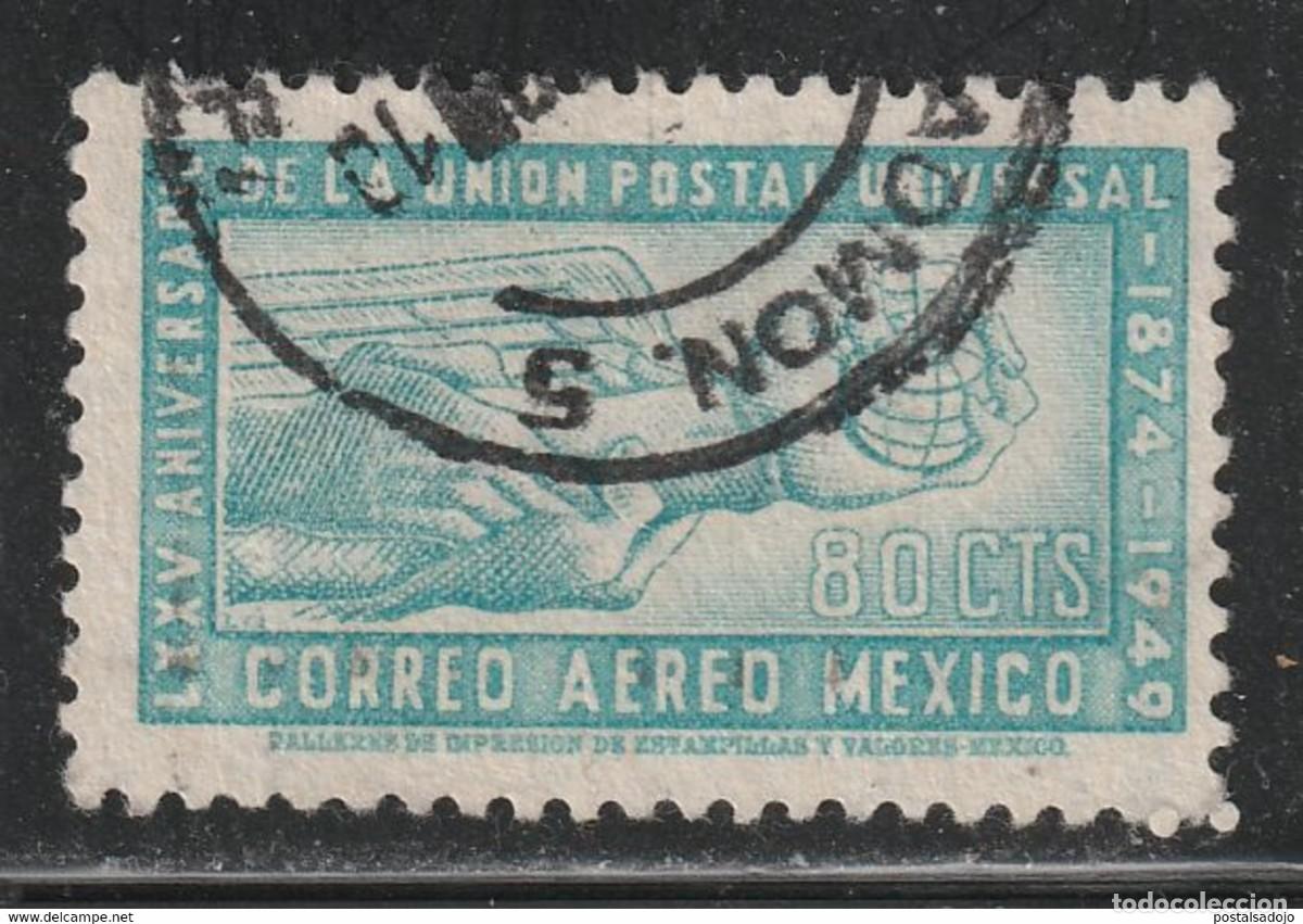 Sellos: MEXICO // YVERT 181 AEREO // 1950 ... USADO