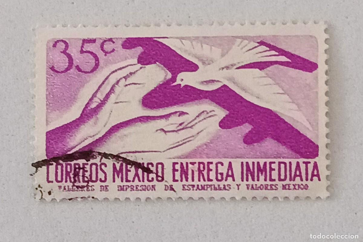 Sellos: Sellos M&eacute;xico 1956 -1971 Correo a&eacute;reo urgente.