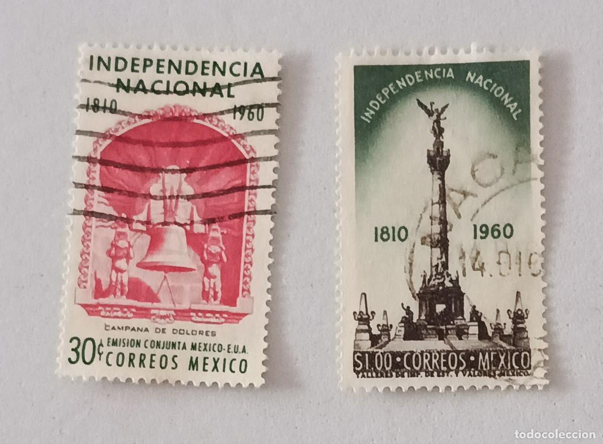 Sellos: Sellos M&eacute;xico 1960 CL Aniversario de la independencia.