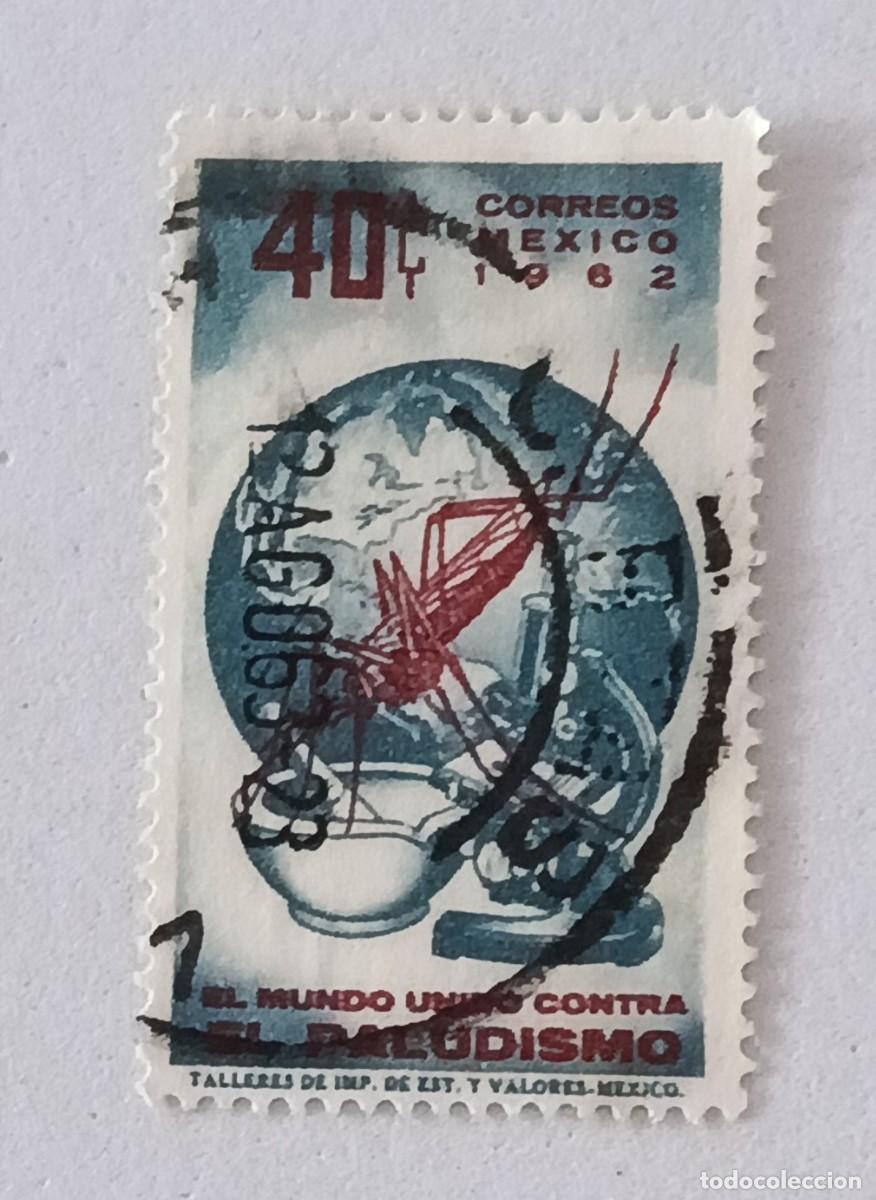 Sellos: Sellos M&eacute;xico 1962 Erradicaci&oacute;n del paludismo.