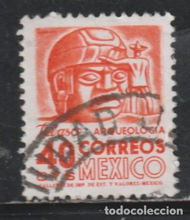 Sellos: MEXICO // YVERT 633 // 1950-52 ... USADO - Foto 1