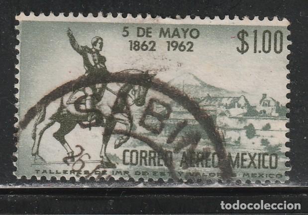 Sellos: MEXICO // YVERT 221 AEREO // 1962 ... USADO