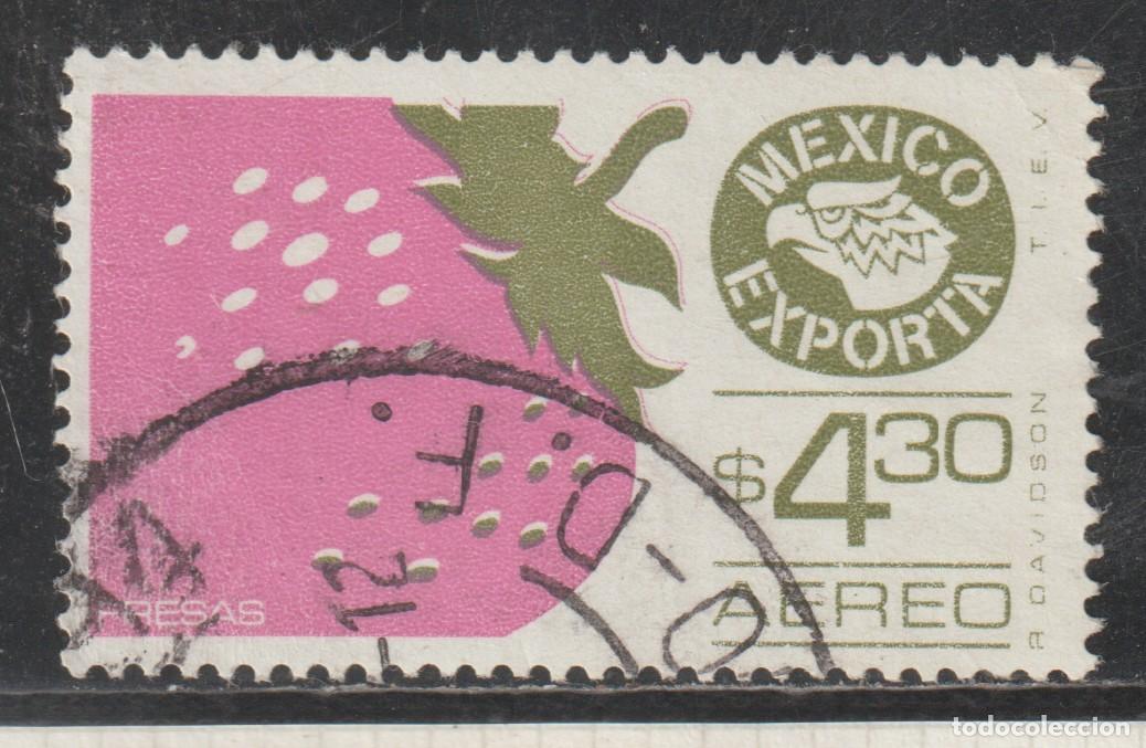 Sellos: MEXICO // YVERT 405 F AEREO // 1975-76 ... USADO
