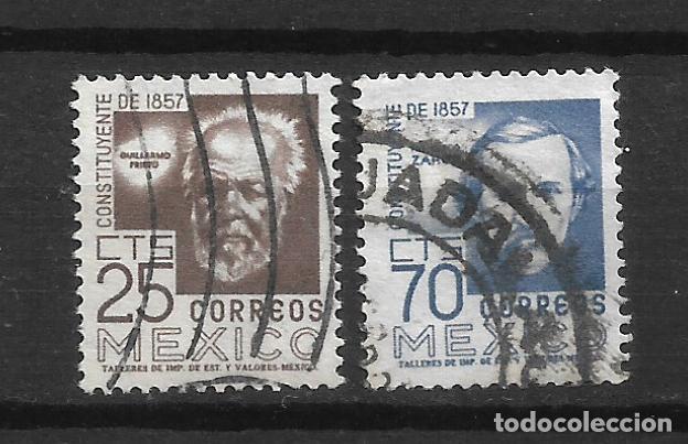 Sellos: mexico 1956-63 # 897/897A usado - 4/17