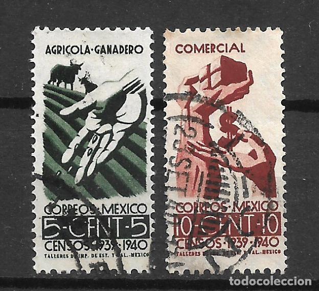 Sellos: mexico 1939 # 752/753 usado - 4/18