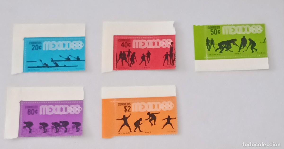 Sellos: Sellos M&eacute;xico 1967 Juegos Ol&iacute;mpicos. M&eacute;xico DF