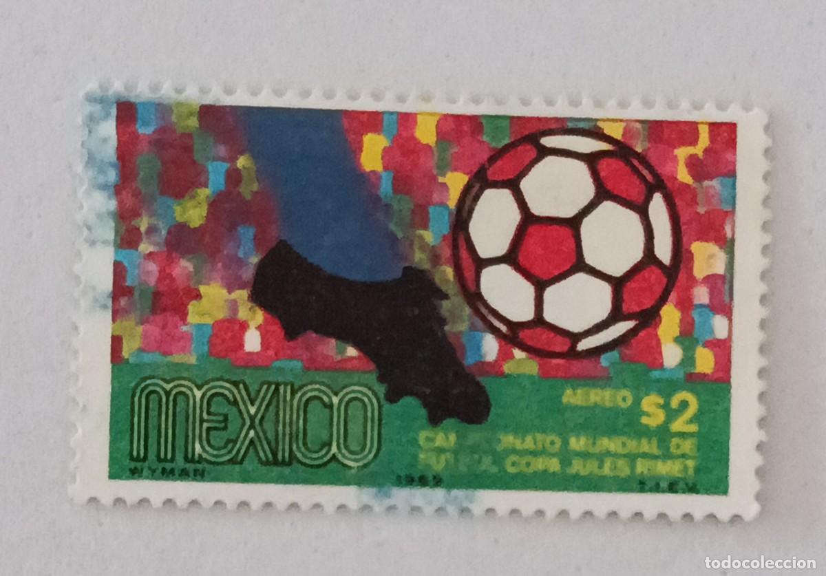Sellos: Sellos M&eacute;xico 1969 F&uacute;tbol. Campeonato mundial. M&eacute;xico. A&eacute;reos.