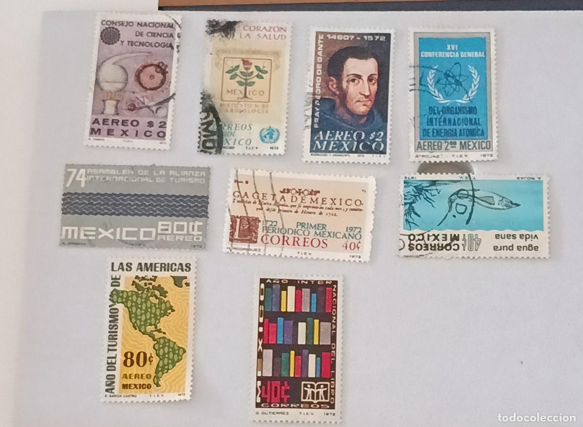 Sellos: Sellos M&eacute;xico 1972 varios
