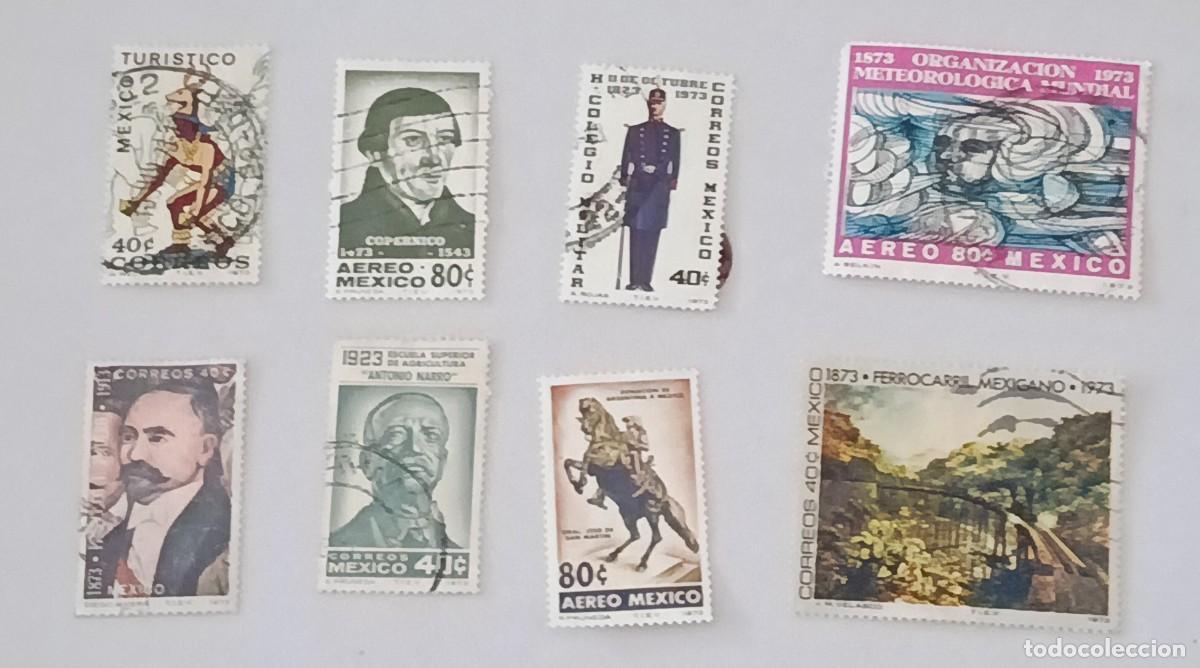 Sellos: Sellos M&eacute;xico 1973 varios