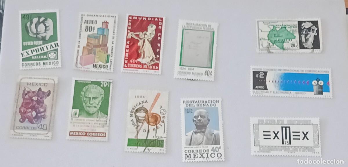Sellos: Sellos M&eacute;xico 1974 varios. nuevos y usados