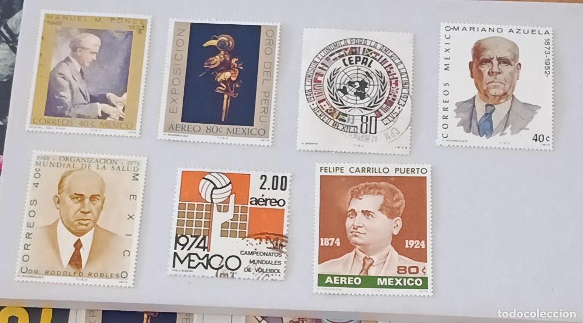 Sellos: Sellos M&eacute;xico 1974 varios. nuevos y usados