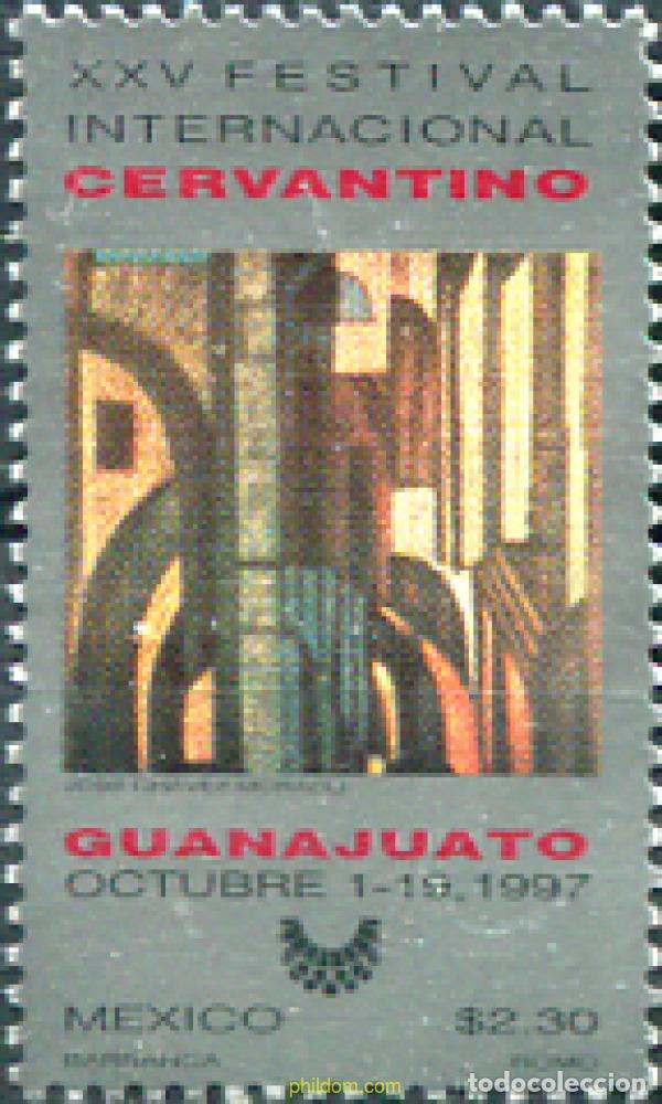 Sellos: 343798 MNH MEXICO 1997 XXV FESTIVAL INTERNACIONAL CERVANTINO