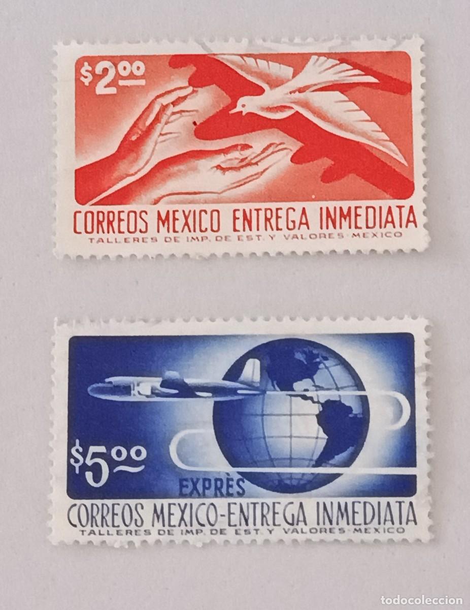 Sellos: Sellos M&eacute;xico 1975 Correo urgente.