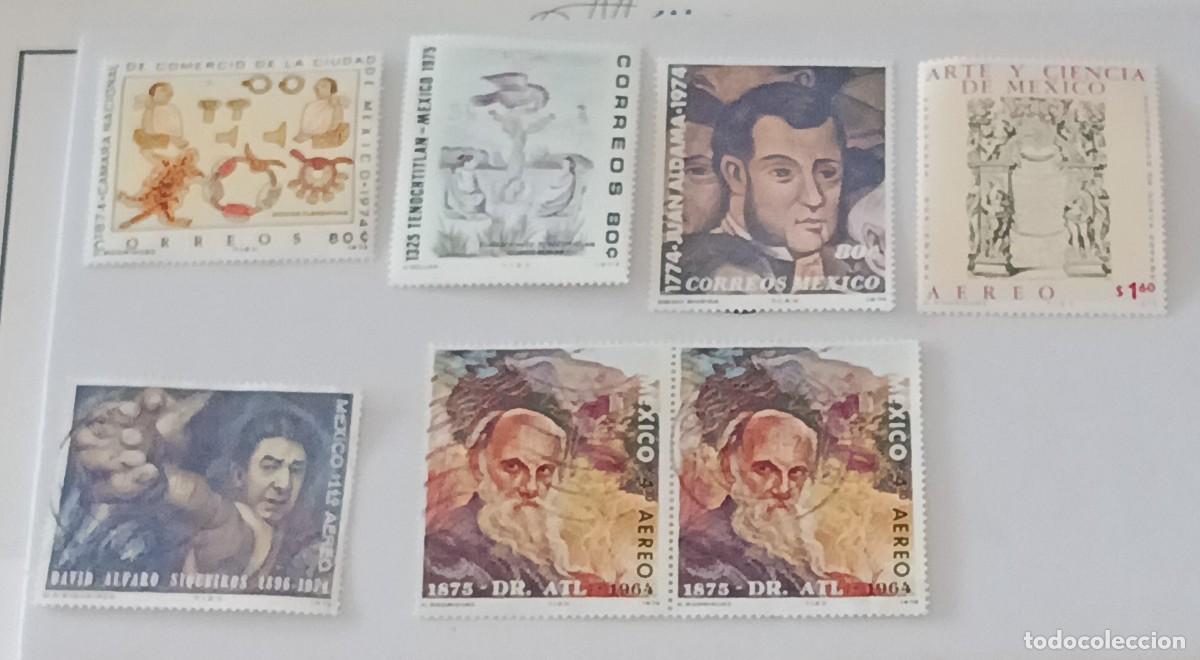 Sellos: Sellos M&eacute;xico 1975 varios