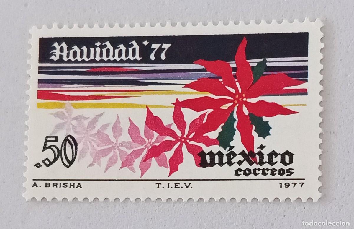Sellos: Sellos M&eacute;xico 1977 Navidad. - Foto 1