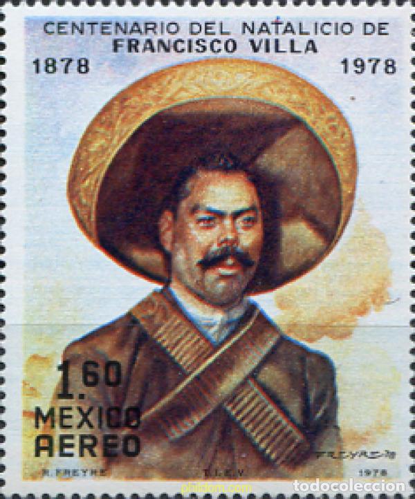 Sellos: 343895 MNH MEXICO 1978 CENTENARIO DEL NACIMIENTO DE FRANCISCO VILLA