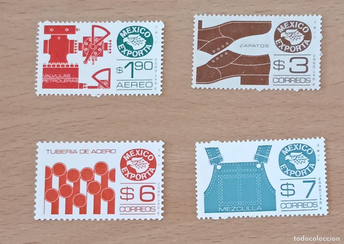 Sellos: Sellos M&eacute;xico 1975/1987 M&eacute;xico exporta.
