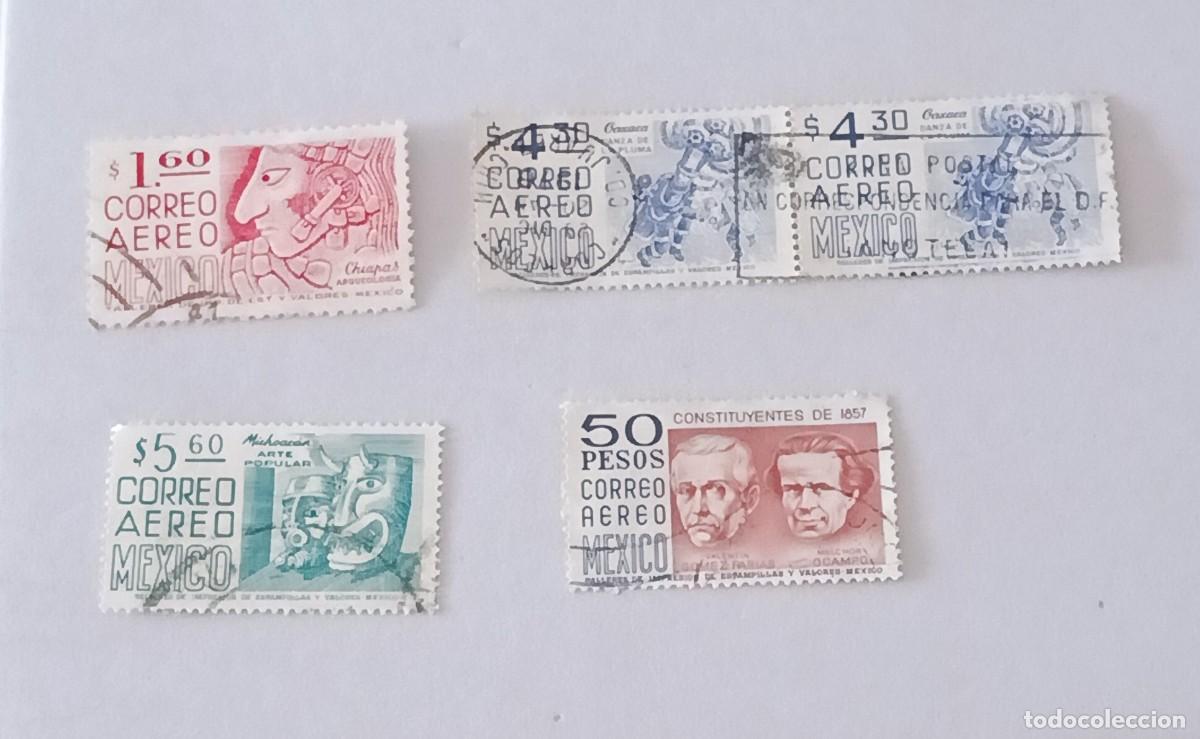 Sellos: Sellos M&eacute;xico 1975 Identidad mexicana. Serie de 1950. Impresi&oacute;n offset. Filigrana G