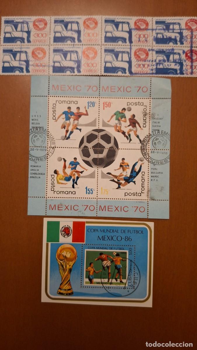 Selos: HB316 HOJITAS BLOQUE de MEXICO en usado ideal para tematicas (leer descripcion)