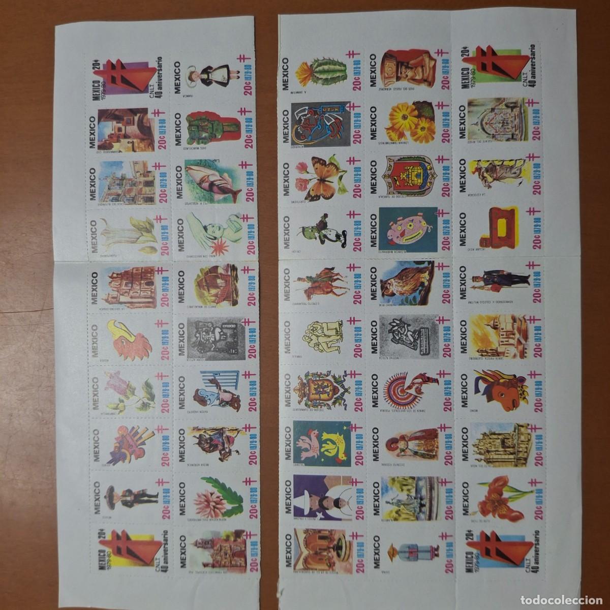 Timbres: HB592 HOJITAS BLOQUE de MEXICO en NUEVO ideal para tematicas (leer descripcion)