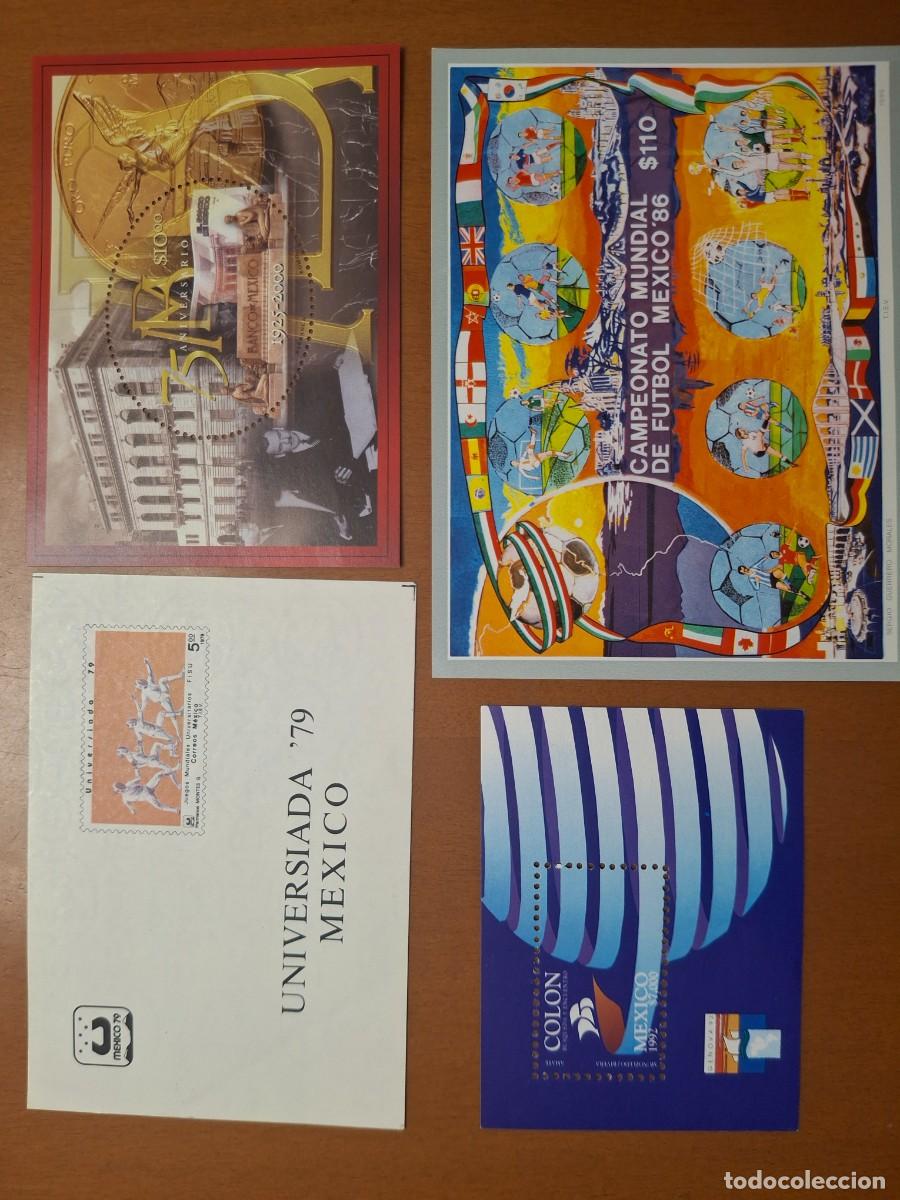 Stamps: HB595 HOJITAS BLOQUE de MEXICO en NUEVO ideal para tematicas (leer descripcion)
