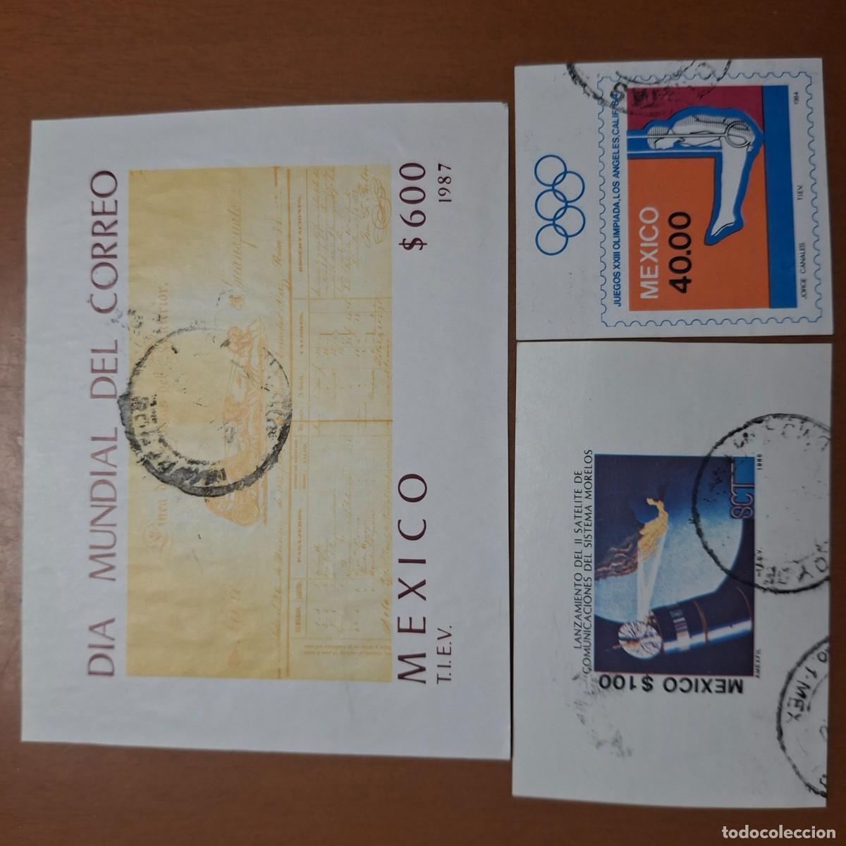 Briefmarken: HB597 HOJITAS BLOQUE de MEXICO en usado ideal para tematicas (leer descripcion)