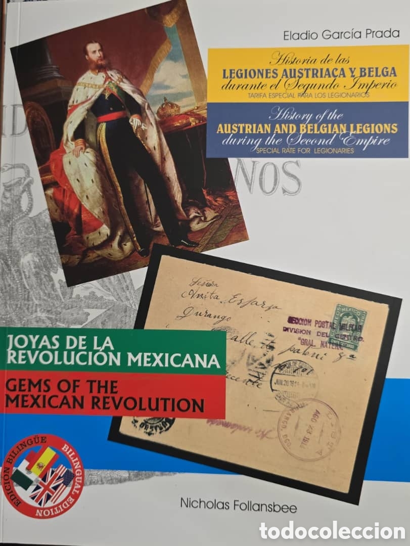 Sellos: CA)BOOK,JOYAS DE LA REVOLUCI&Oacute;N MEXICANA/GEMS OF THE MEXICAN REVOLUTION BILINGUAL