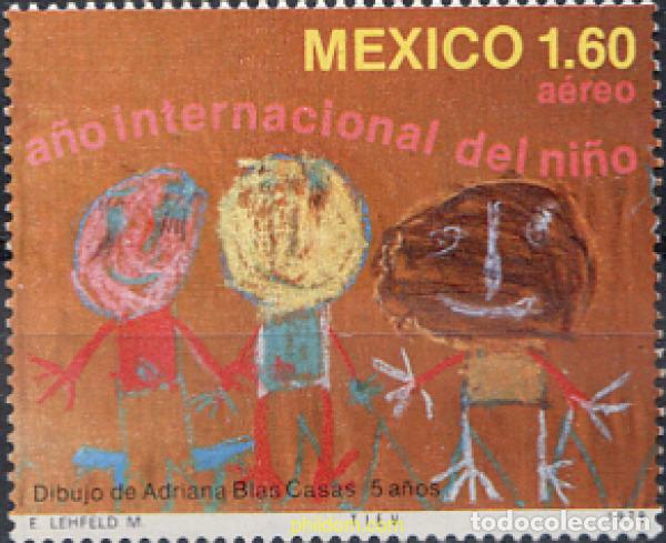 Sellos: 182646 MNH MEXICO 1979 A&Ntilde;O INTERNACIONAL DEL NI&Ntilde;O