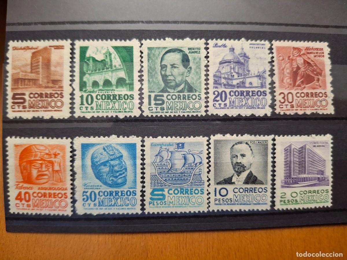 Selos: HB1663 GRANDES SERIES MUNDIALES sellos en NUEVO(*) MEXICO 856/867 sin 856 ni 864